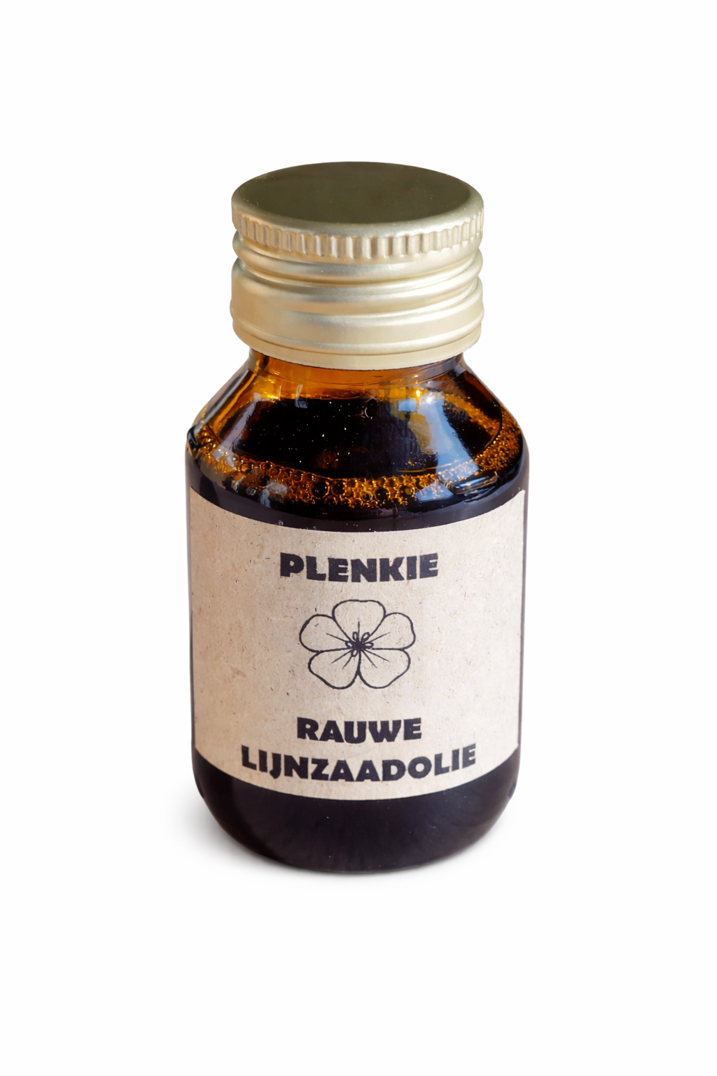 PLENKIE OLIE – rauwe lijnzaadolie (50 mL)